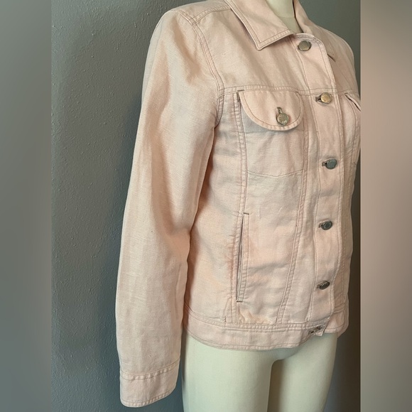 J Jill Linen jacket size Small - Picture 7 of 8